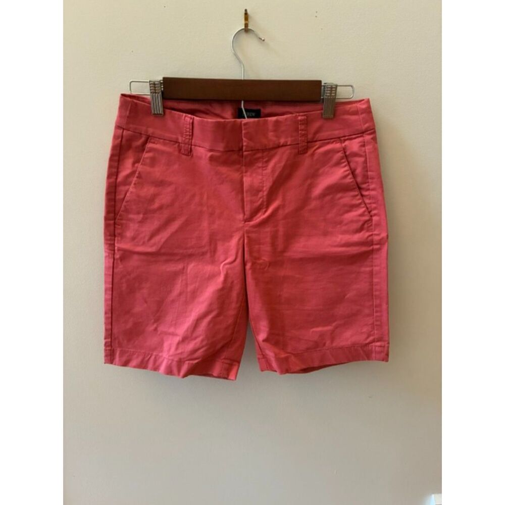 J.Crew Coral Chino Shorts | Women's Size 0 | EUC | Classic Summer